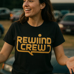 "Rewind Crew" graphic tee - product photo 6