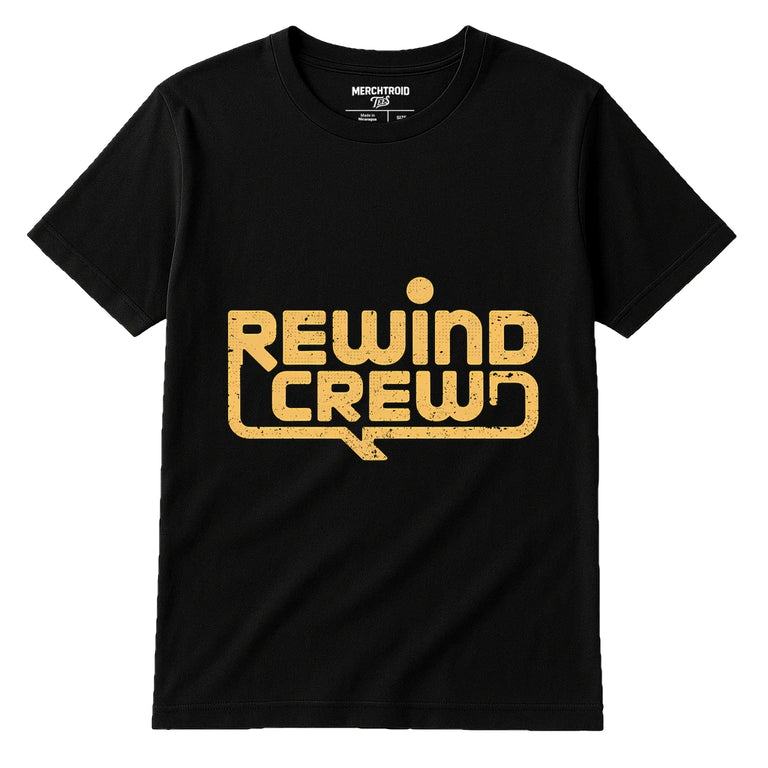 Black Graphic Tee - 