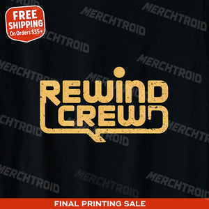 "Rewind Crew" graphic tee - product photo 9