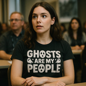 "Ghosts Are My People" paranormal shirts - product photo 9