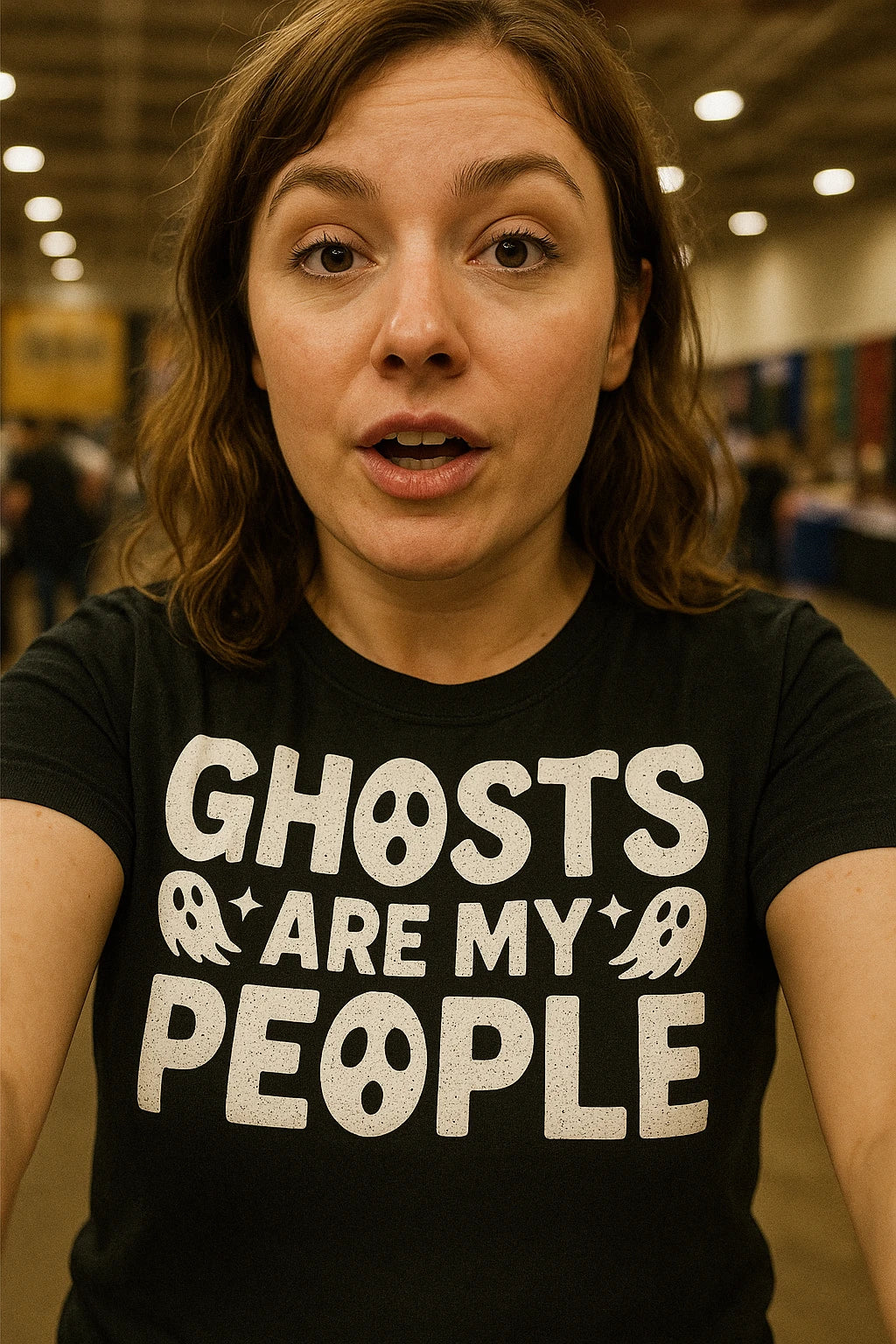 "Ghosts Are My People" paranormal shirts - product photo 7
