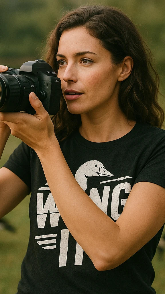 "Wing It" geese t shirt - product photo 9