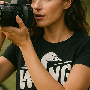 "Wing It" geese t shirt - product photo 9