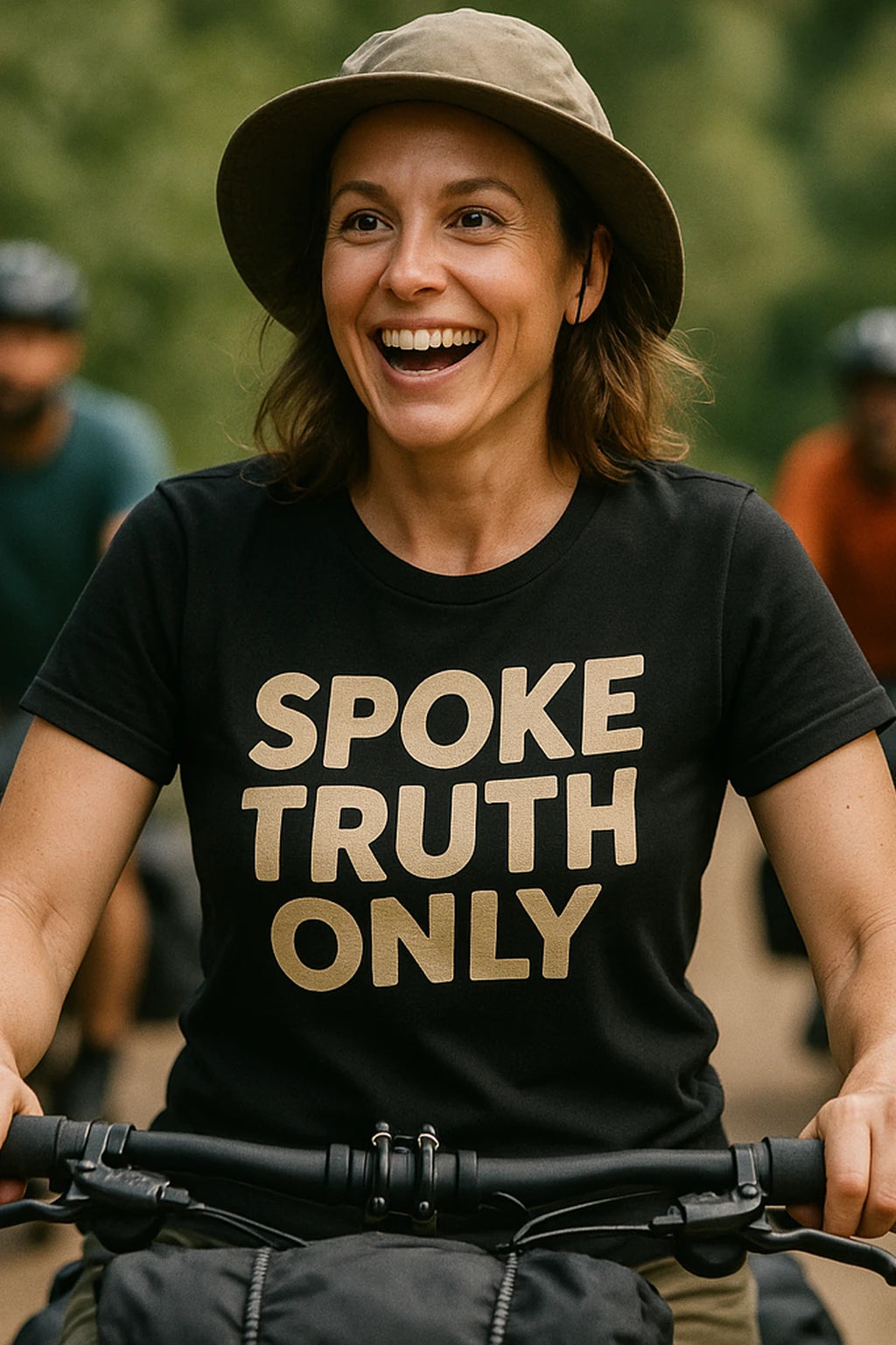"Spoke Truth Only" bicycle shirts - product photo 7