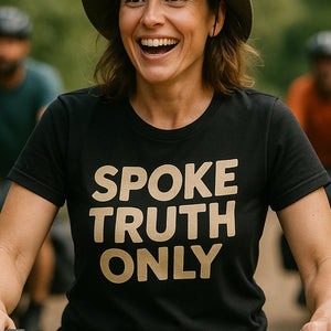 "Spoke Truth Only" bicycle shirts - product photo 7