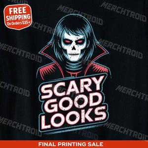 "Scary Good Looks" t shirt halloween costumes - product photo 9
