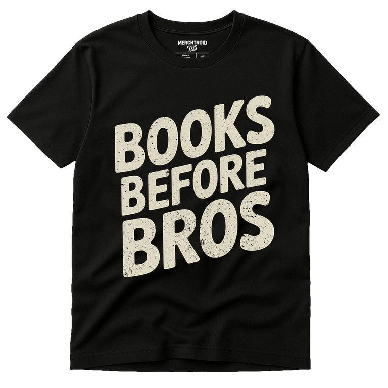 Black Studying T Shirt - 