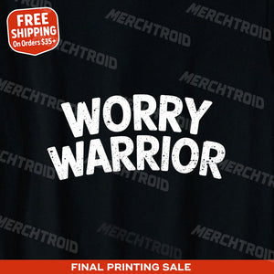 "Worry Warrior" mom life t shirt designs - product photo 9
