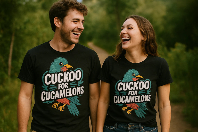 Person wearing the black cuckoo t shirt graphic tee - 