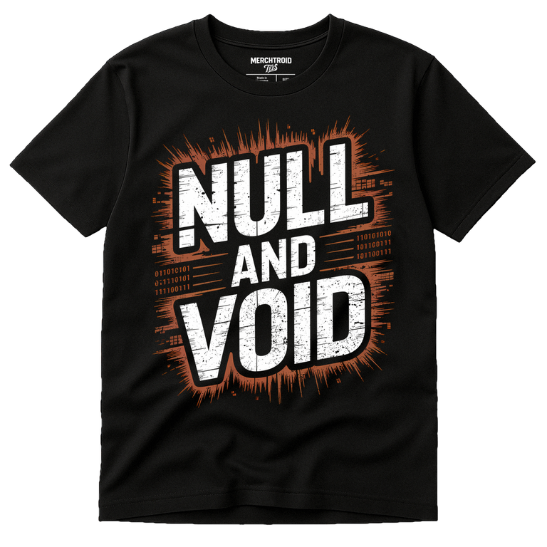 Black Programming Shirts - 