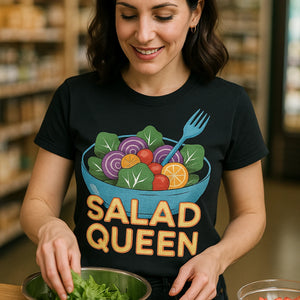"Salad Queen" salad shirts - product photo 8