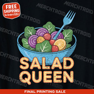 "Salad Queen" salad shirts - product photo 10