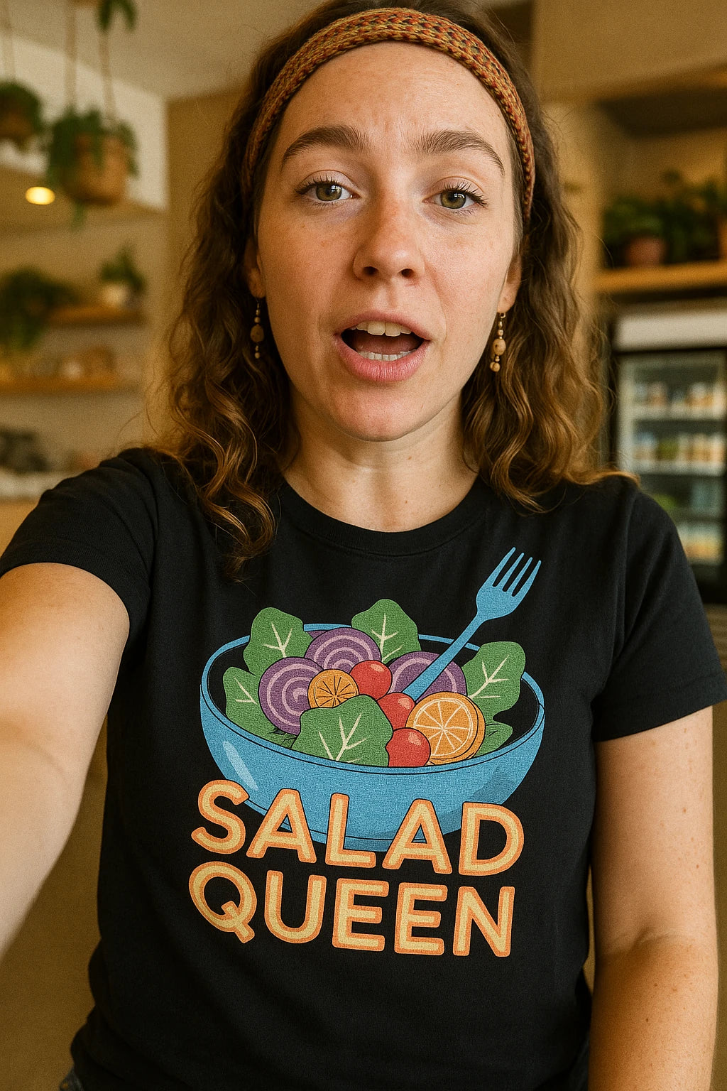"Salad Queen" salad shirts - product photo 7