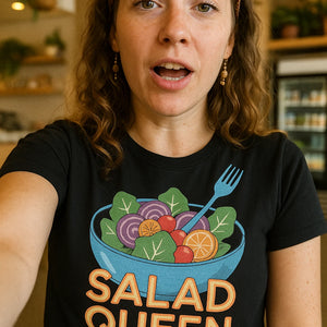"Salad Queen" salad shirts - product photo 7