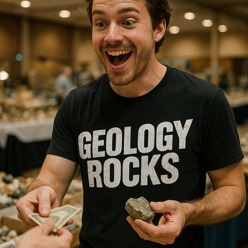 "Geology Rocks" rock hounding t shirt - product photo 8