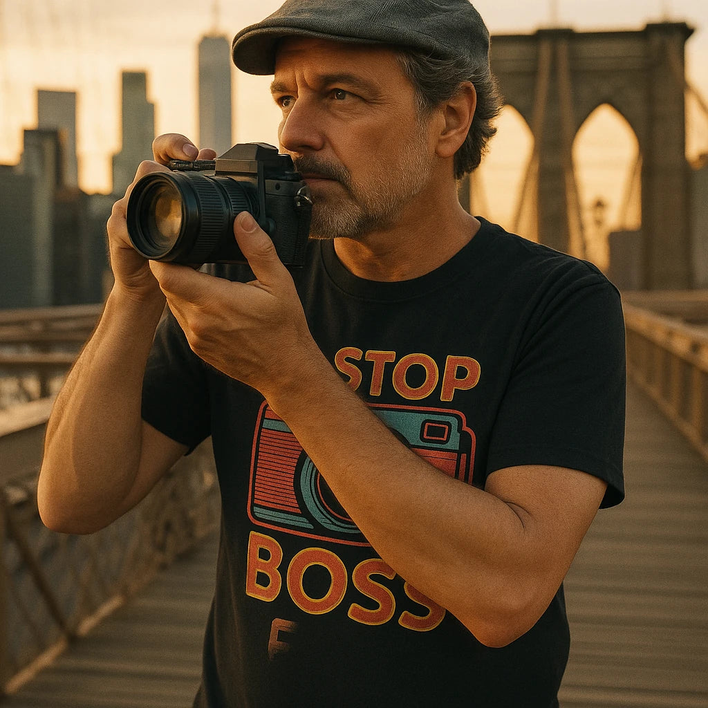 "F Stop Boss" photographers shirts - product photo 8