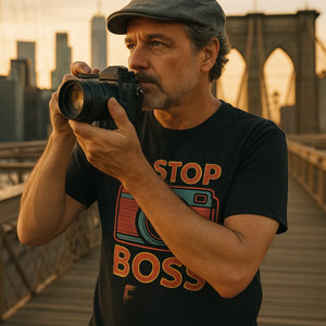"F Stop Boss" photographers shirts - product photo 8