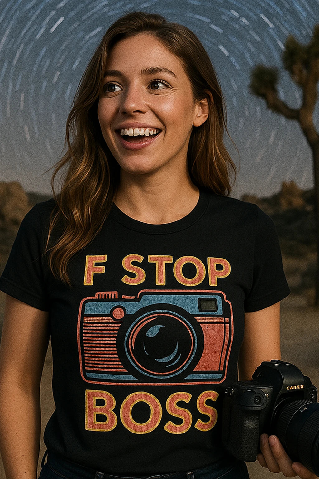 "F Stop Boss" black photographers shirts, photographed as photographers lover gift