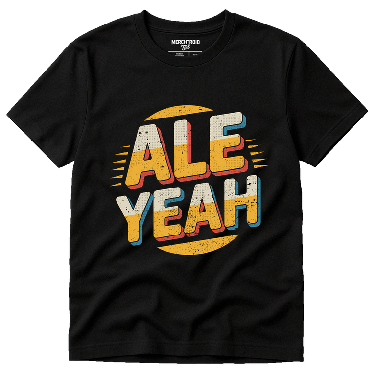 Black Vintage Beer Shirts - 