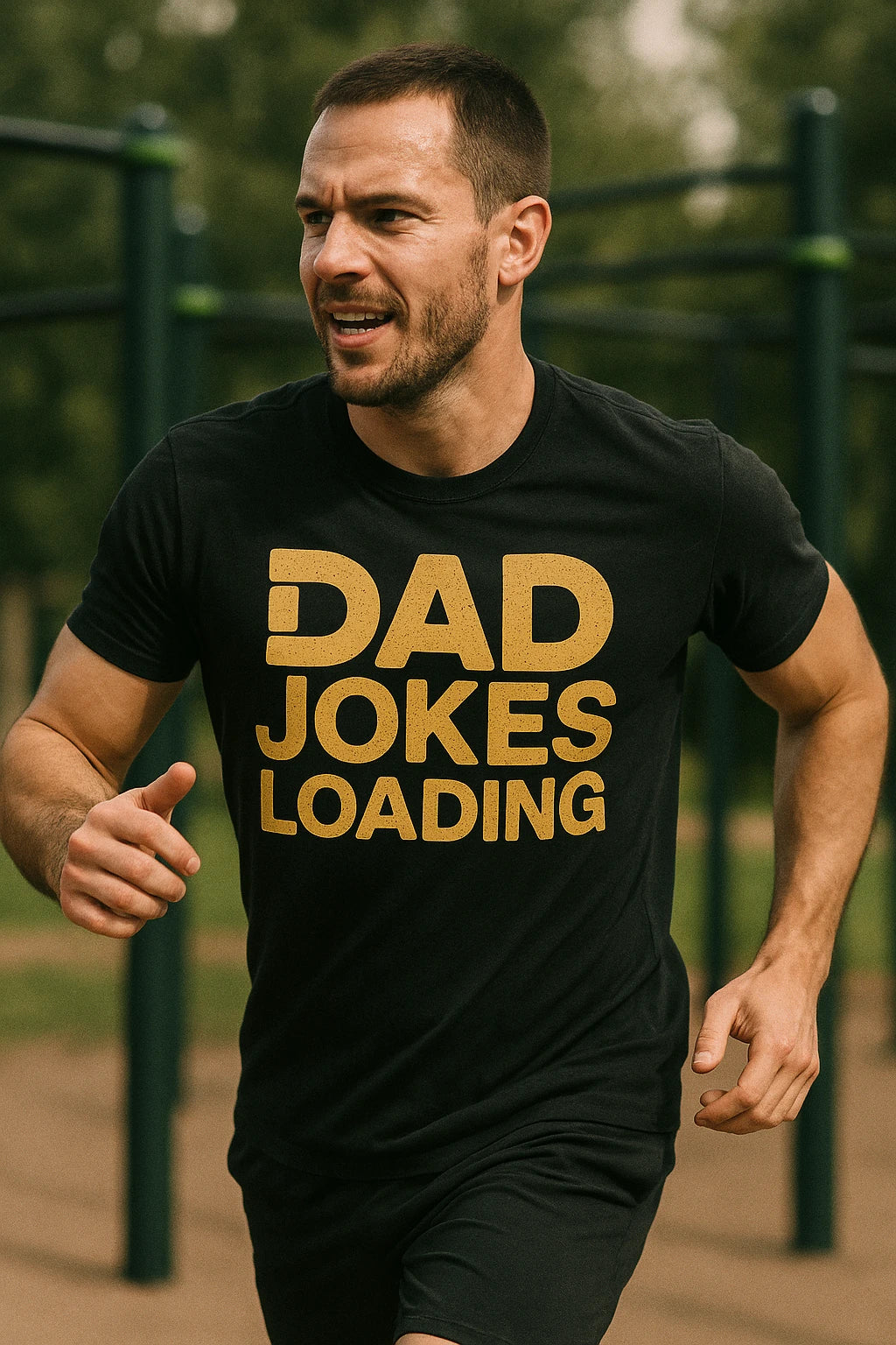 "Dad Jokes Loading" dad shirts for fathers day - product photo 6