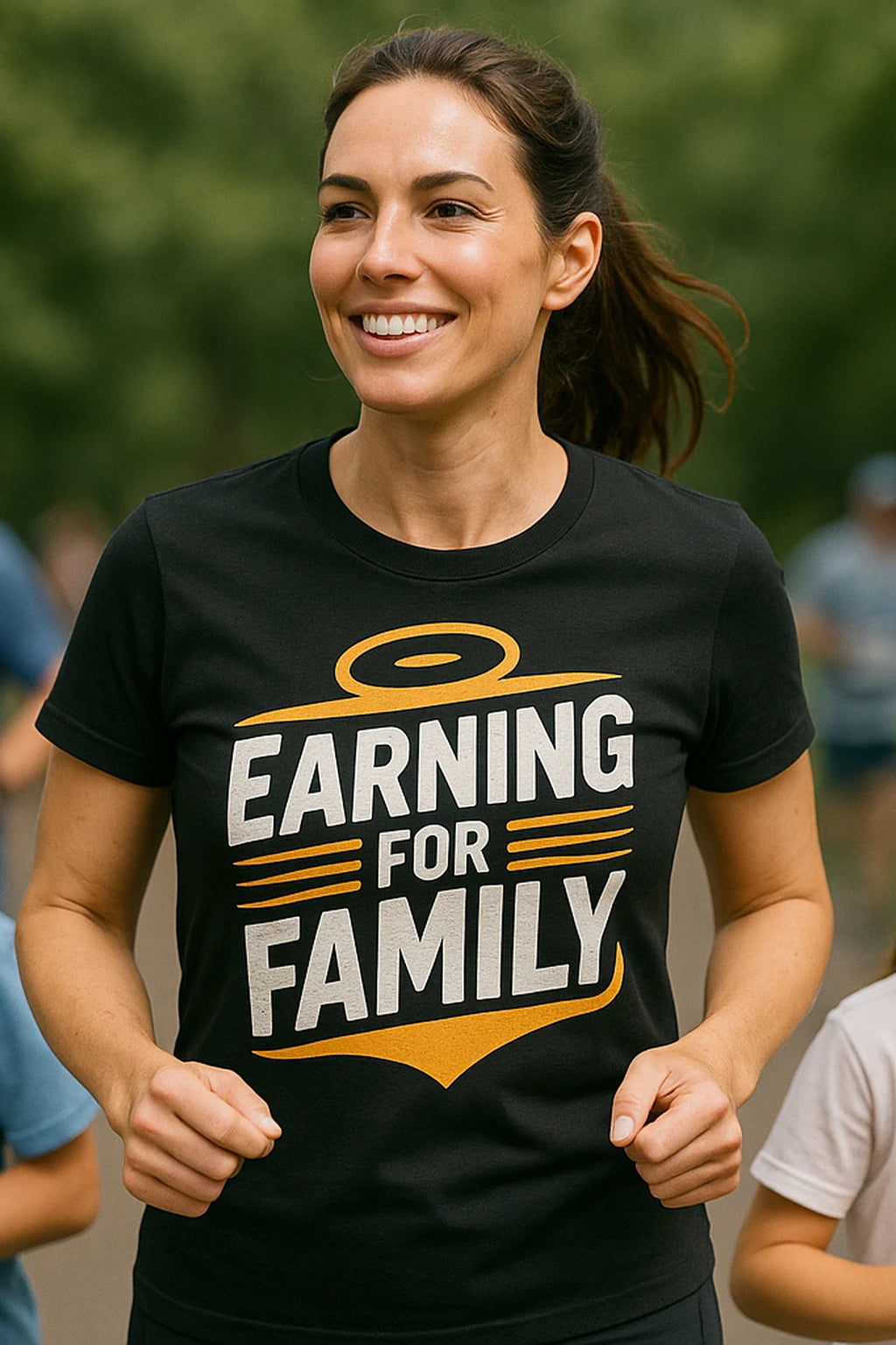 "Earning for Family" dad to be shirts - product photo 7