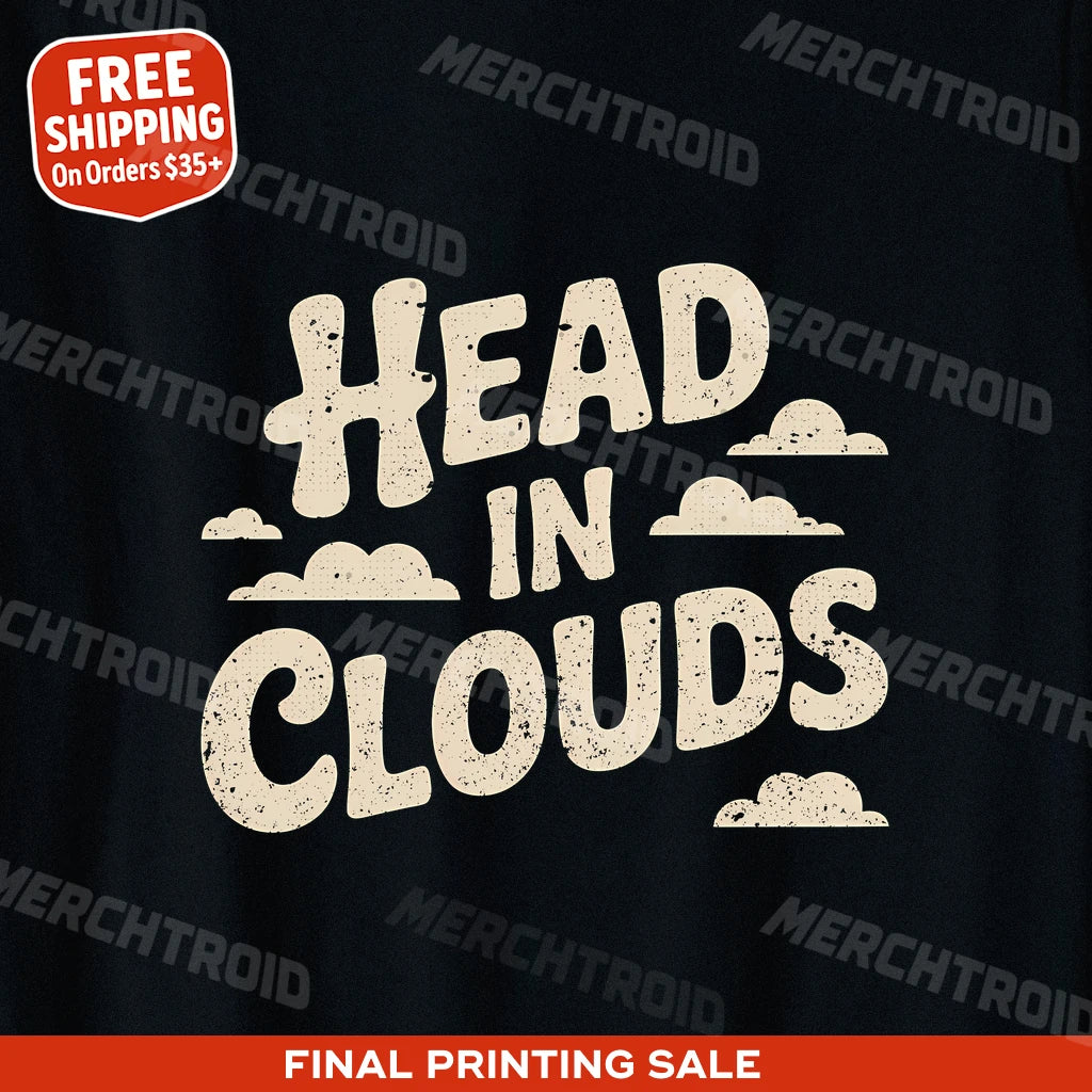 "Head in Clouds" flying fish t shirt - product photo 9