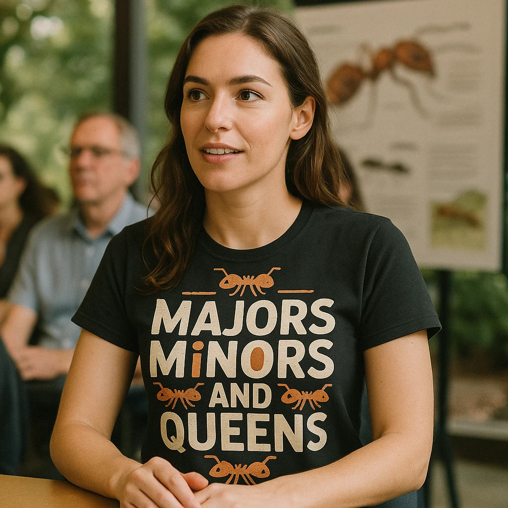 "Majors Minors and Queens" ant t shirt - product photo 9