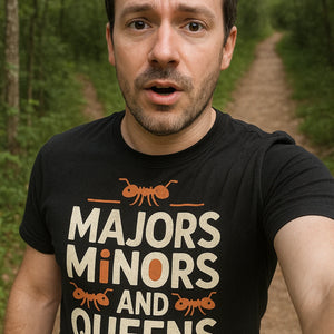 "Majors Minors and Queens" ant t shirt - product photo 7