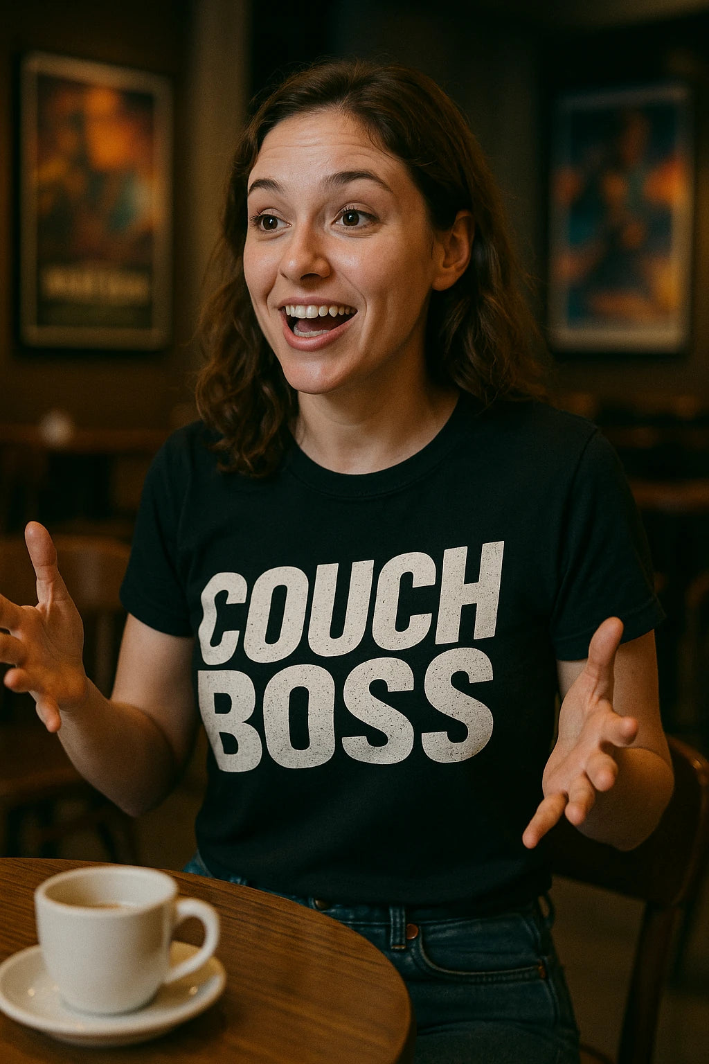 "Couch Boss" graphic tee - product photo 6