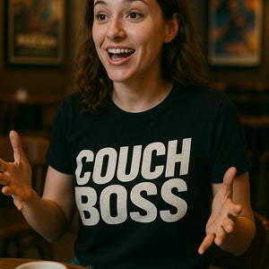 "Couch Boss" graphic tee - product photo 6