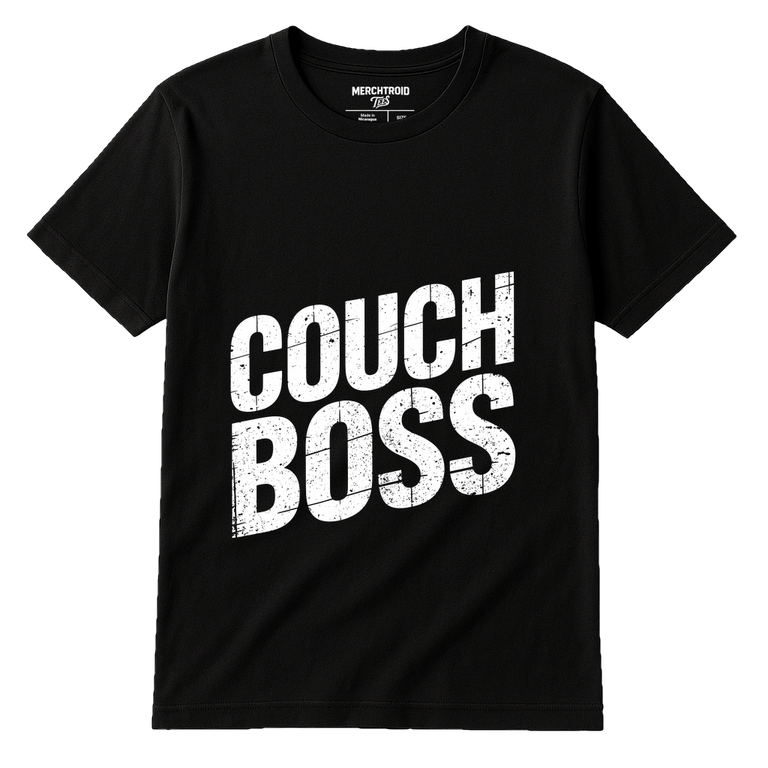 Black Graphic Tee - 