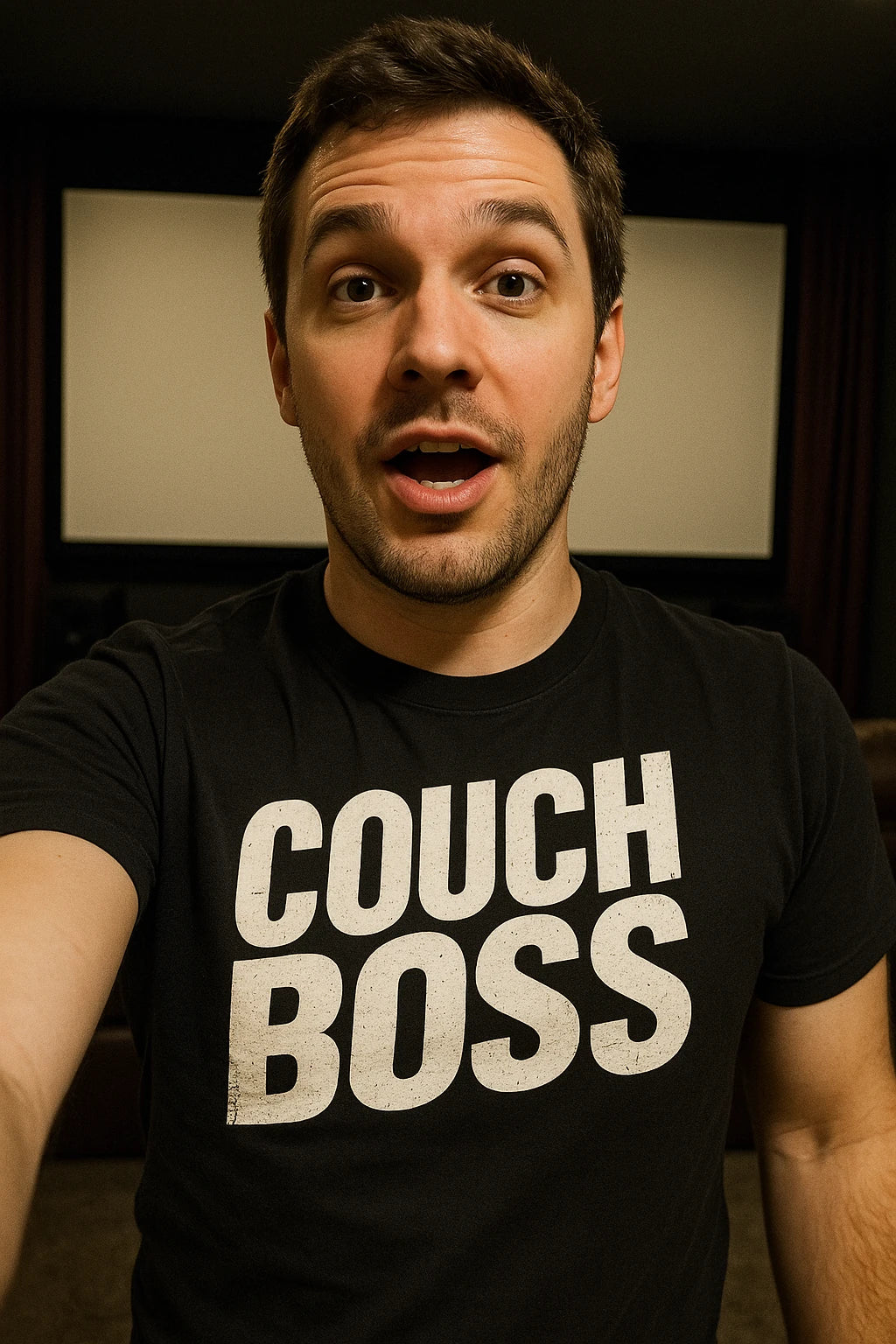 "Couch Boss" graphic tee - product photo 7