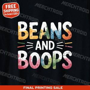 "Beans and Boops" cat lovers sweatshirt - product photo 9