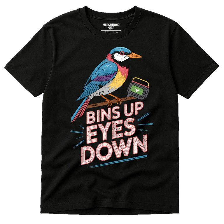 Black Bird Watching T Shirts Funny - 