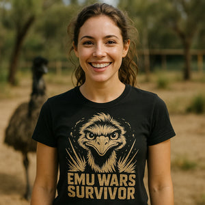 "Emu Wars Survivor" emus shirts - product photo 9