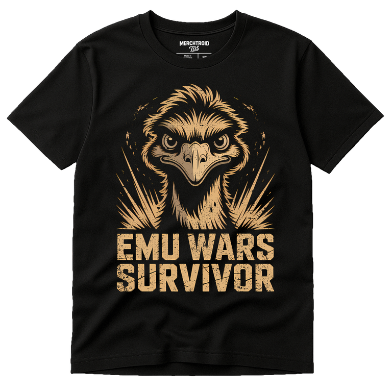 Black Emus Shirts - 