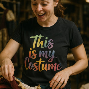 "This Is My Costume" costume shirts - product photo 6