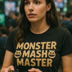 "Monster Mash Master" monster tee shirts - product photo 7