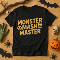 A black t-shirt with the words 