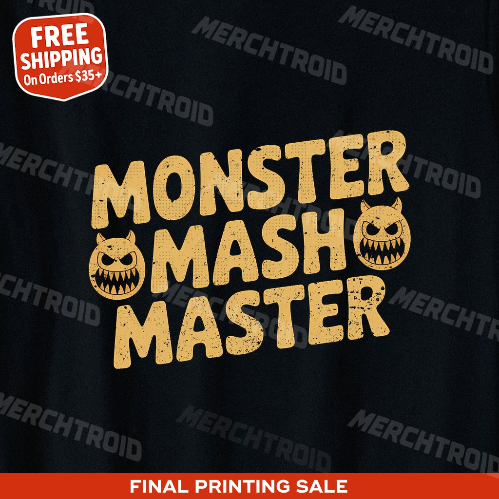 "Monster Mash Master" monster tee shirts - product photo 9