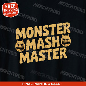 "Monster Mash Master" monster tee shirts - product photo 9
