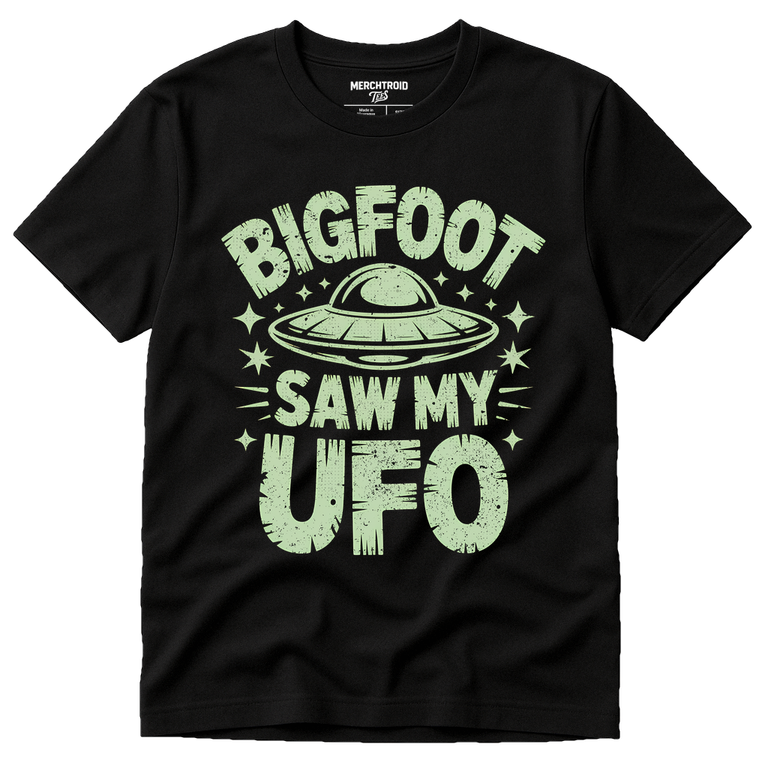 Black Alien Tee Shirts - 