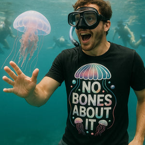 "No Bones About It" jellyfish shirts - product photo 8