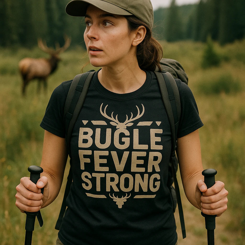 "Bugle Fever Strong" elk shirts - product photo 8