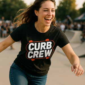 "Curb Crew" skateboard long sleeve shirts - product photo 8