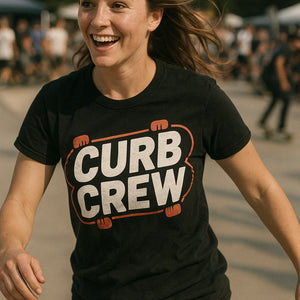 "Curb Crew" skateboard long sleeve shirts - product photo 6