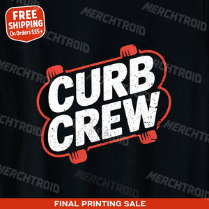 "Curb Crew" skateboard long sleeve shirts - product photo 9