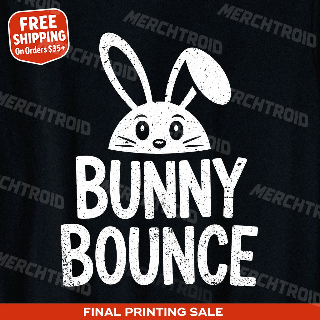 "Bunny Bounce" easter t shirt - product photo 9