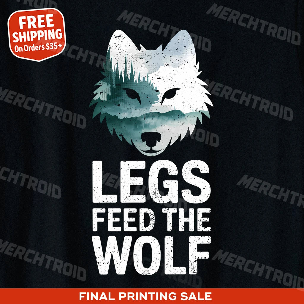 "Legs Feed the Wolf" bike shirts mens - product photo 9