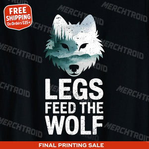 "Legs Feed the Wolf" bike shirts mens - product photo 9